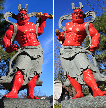 阿形像・吽形像(金剛力士像)／仏像／真言宗瑞応寺